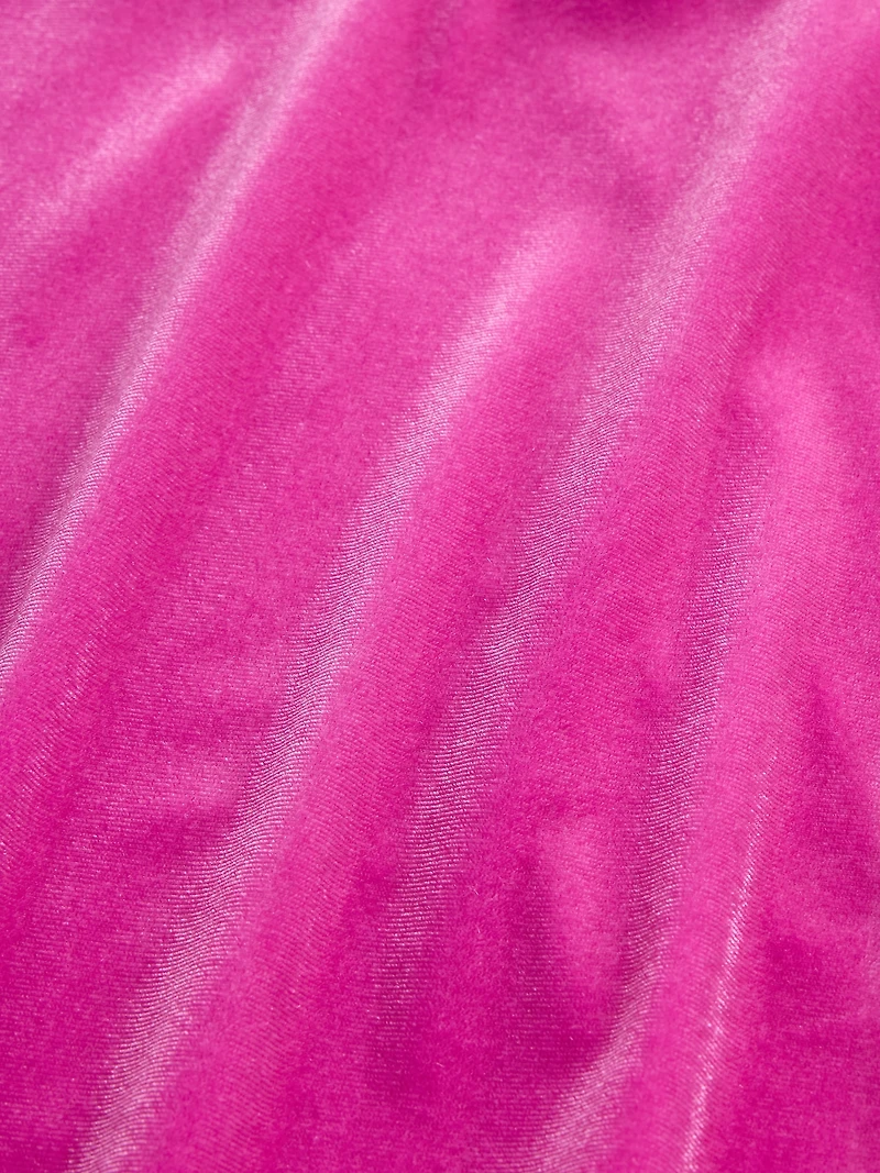 Kids Velvet Empire Waist Dress