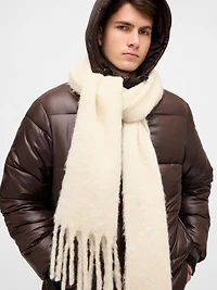 Brushed Fringe Scarf
