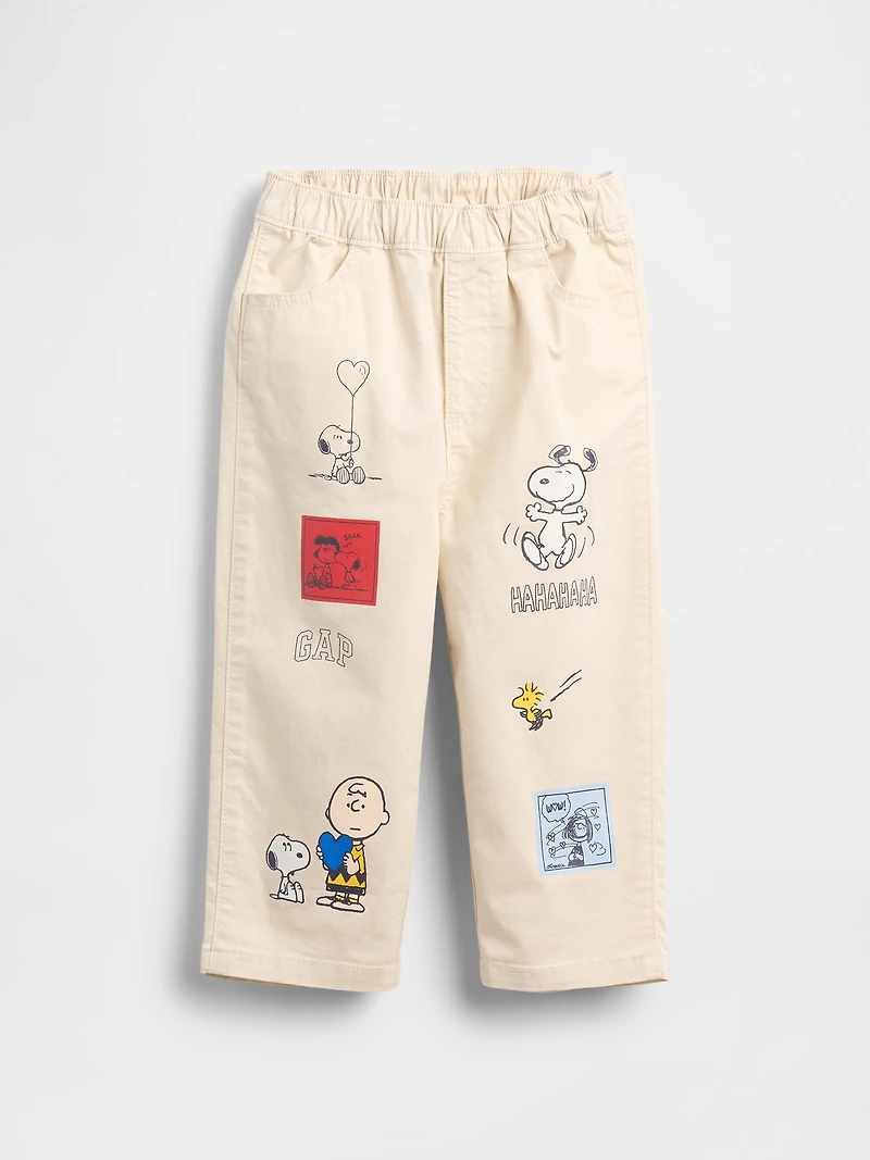 Baby & Toddler Peanuts Pull-On Barrel Pants