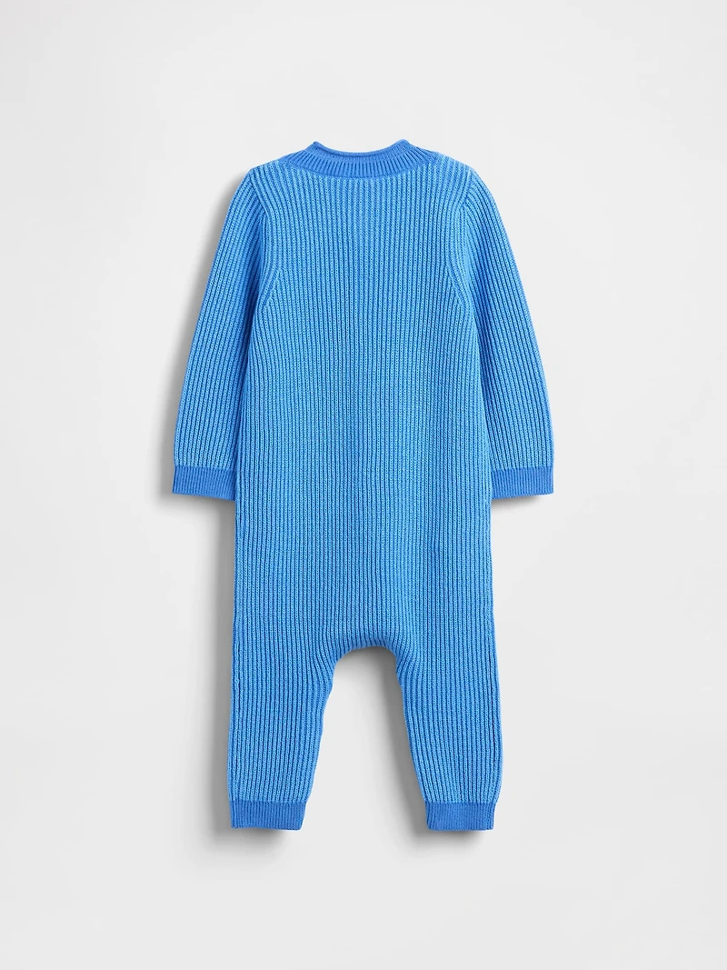 Baby Footless Sweater One-Piece