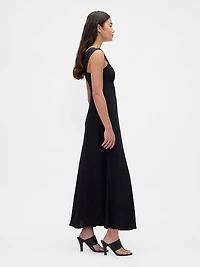 Mixed Media Maxi Dress