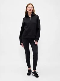 GapFit Oversized Quarter-Zip Hoodie