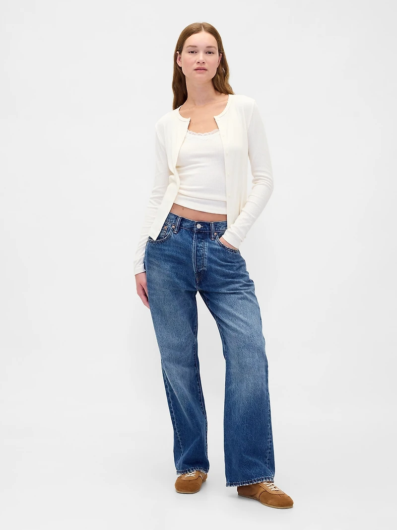 Pointelle Cardigan