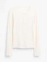 Pointelle Cardigan