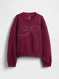 Kids Embellished Dolman Sweatshirt