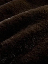 Faux Fur Bomber Jacket