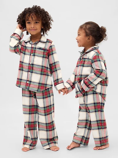 Pyjama en flanelle recyclée pour Bébé et Tout-petit