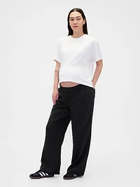 Maternity Under Belly 365 Wide-Leg Trousers