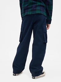 Kids Jersey-Lined Cargo Pants