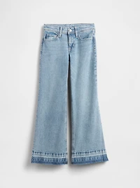 Kids Low Rise Relaxed Flare Jeans