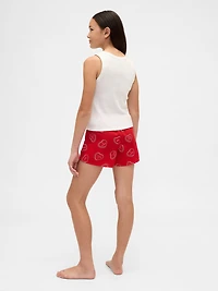 Kids Recycled Flannel PJ Boxer Shorts