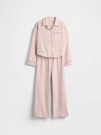 Kids Recycled Flannel PJ Set