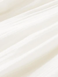 Cotton Gauze Mixed Media Maxi Dress