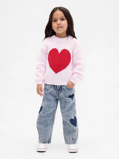 Baby & Toddler Heart Horseshoe Jeans