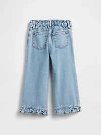 Baby & Toddler Ruffle-Hem Stride Jeans