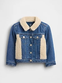 Baby & Toddler Sherpa Icon Denim Jacket