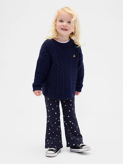 Baby & Toddler Cozy-Lined Flare Leggings
