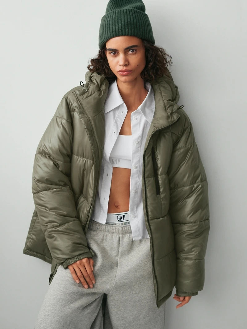 Recycled Heavyweight Puffer Jacket
