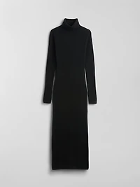 CashSoft Turtleneck Maxi Sweater Dress