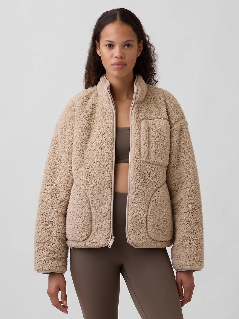 GapFit Reversible Sherpa Jacket