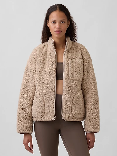 GapFit Reversible Sherpa Jacket