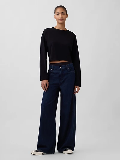 Mid Rise UltraSoft Baggy Jeans