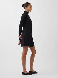 BiStretch Seamed Mini Dress