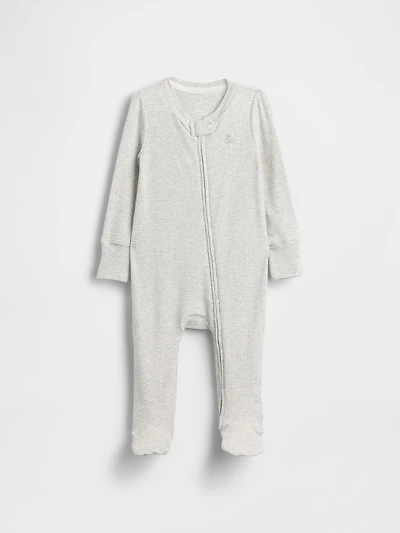 Baby First Favorites TinyRib Footed One-Piece