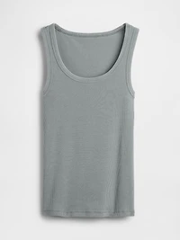 Rib Scoop Tank Top
