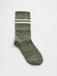 Argyle Varsity Crew Socks