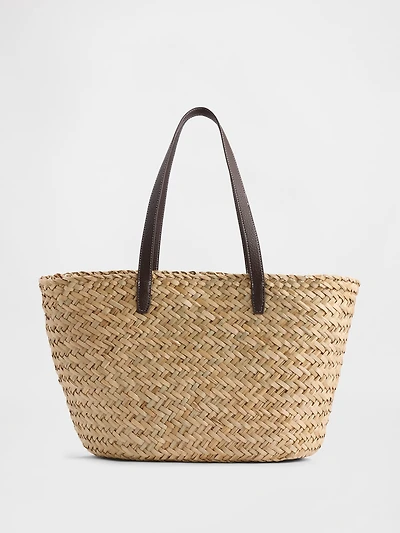 Straw Tote Bag