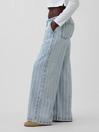 Mid Rise UltraSoft Easy Baggy Jeans