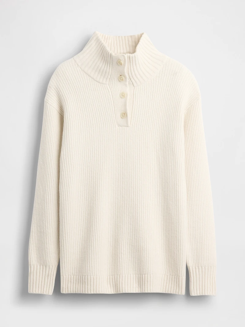 Maternity CashSoft Mockneck Sweater