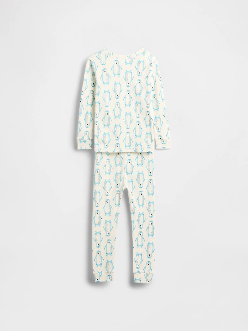 Pyjama en coton biologique brossé pour Bébé et Tout-petit