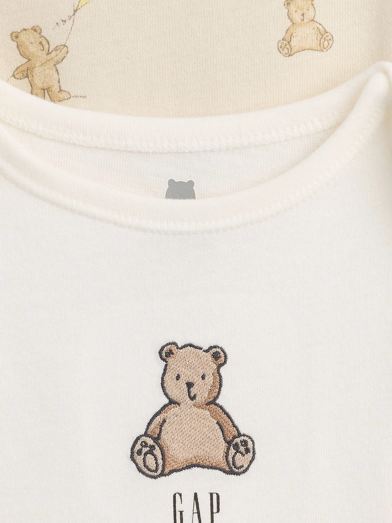 Baby Organic Cotton Brannan Bear Bodysuit