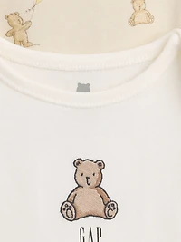 Baby Organic Cotton Brannan Bear Bodysuit