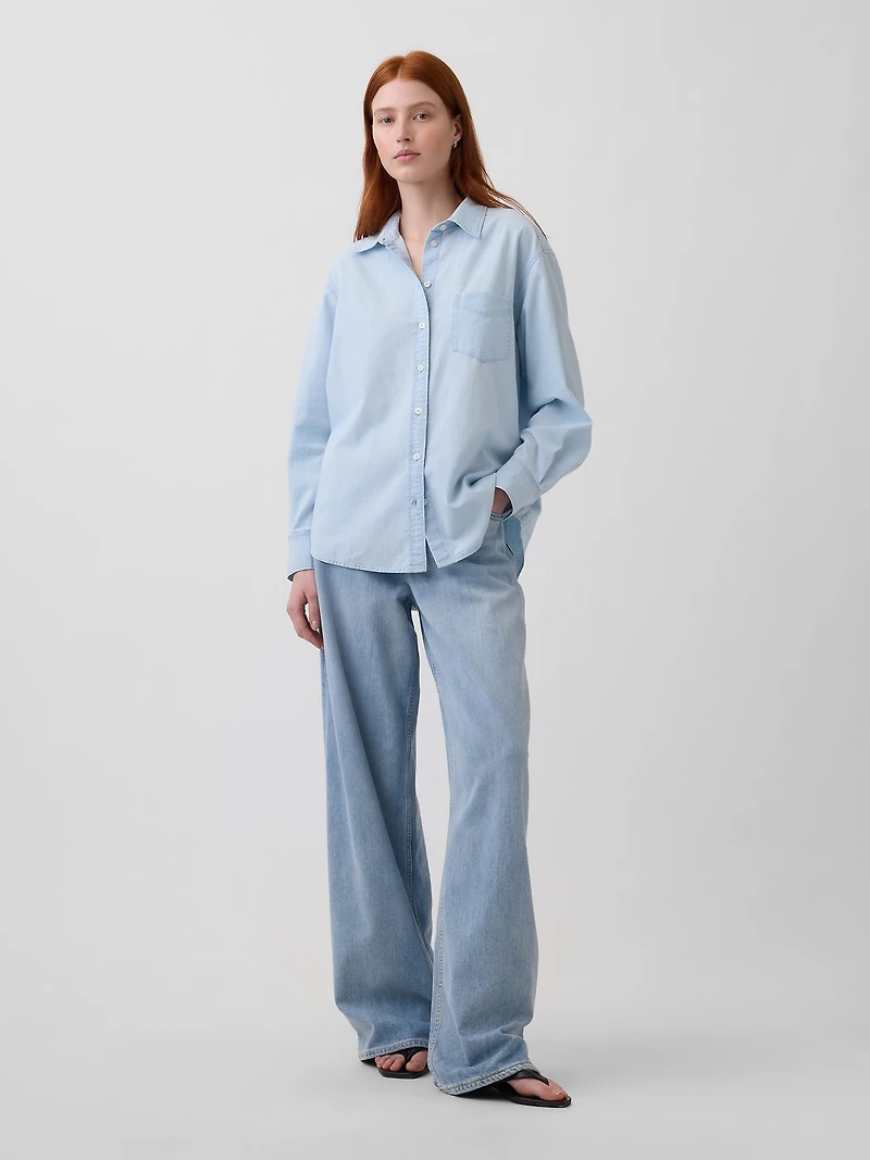 Denim Big Shirt