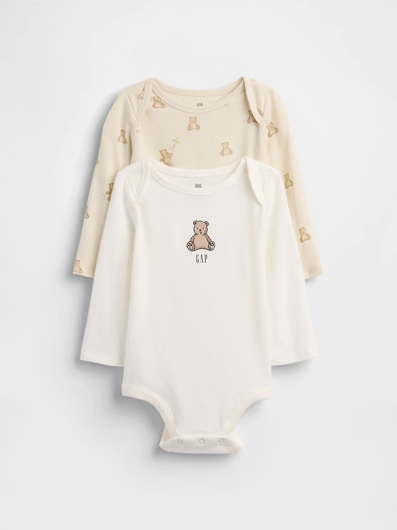 Baby Organic Cotton Brannan Bear Bodysuit