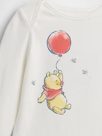 Baby Winnie The Pooh Organic Cotton Bodysuit