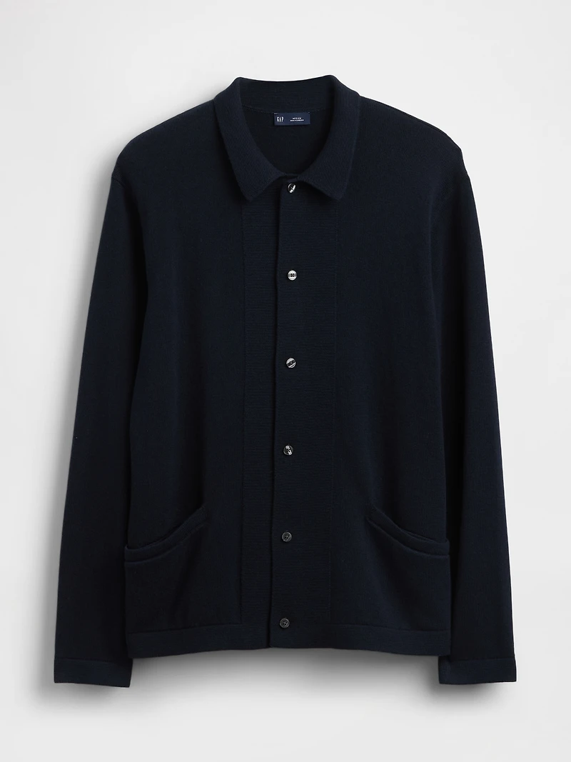 Relaxed Cardigan Sweater