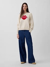 100% Cotton Kiss Raglan Sweater