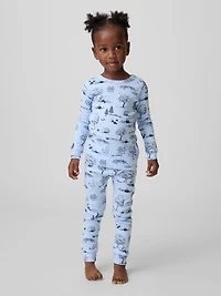 Pyjama en coton biologique brossé Winnie l’Ourson pour Bébé et Tout-petit