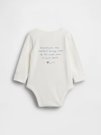 Baby Winnie The Pooh Organic Cotton Bodysuit