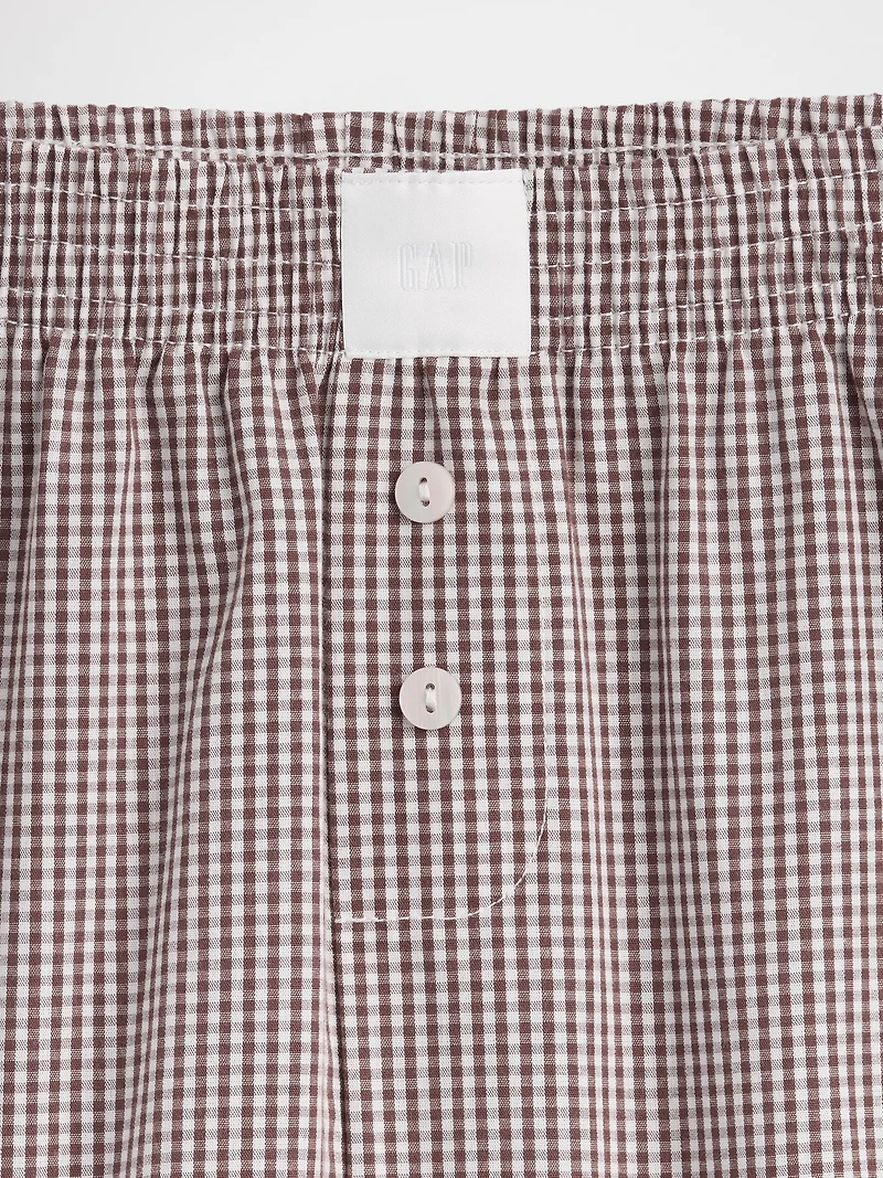 Poplin PJ Boxer Shorts