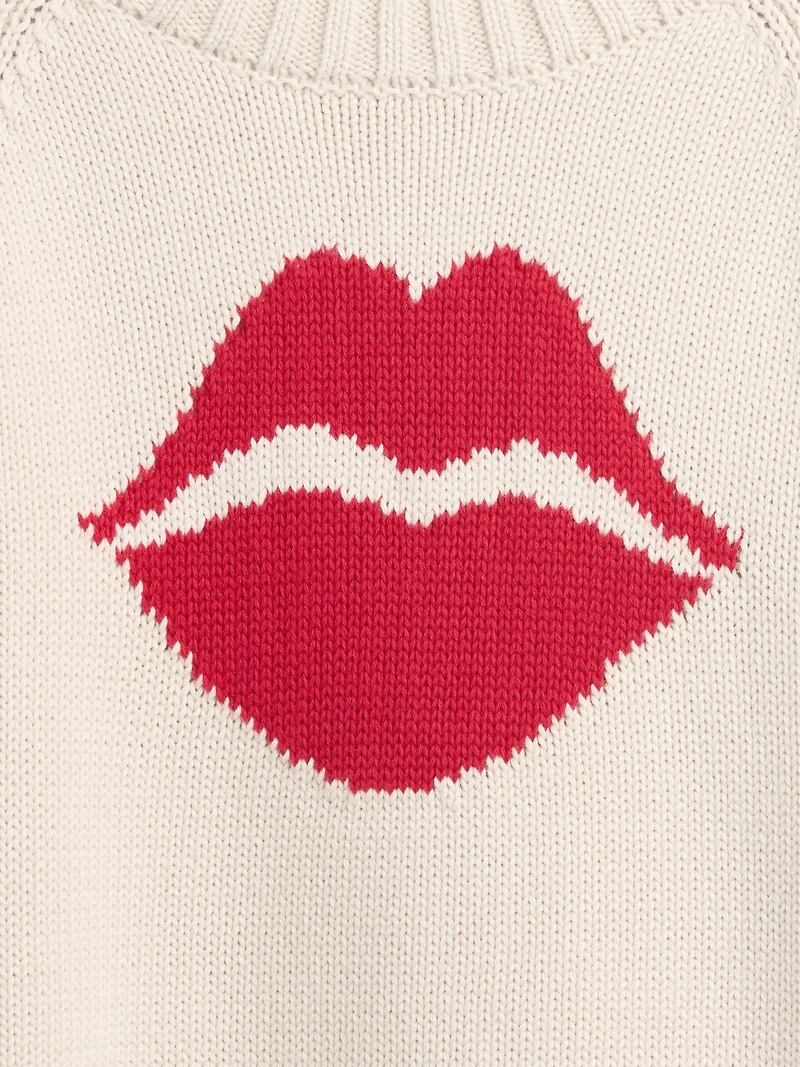 100% Cotton Kiss Raglan Sweater