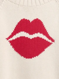 100% Cotton Kiss Raglan Sweater