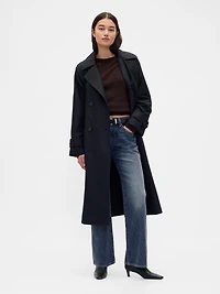 Mid Rise Rigid Relaxed Flare Jeans