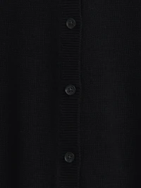 100% Cotton Relaxed Crop Cardigan Sweater