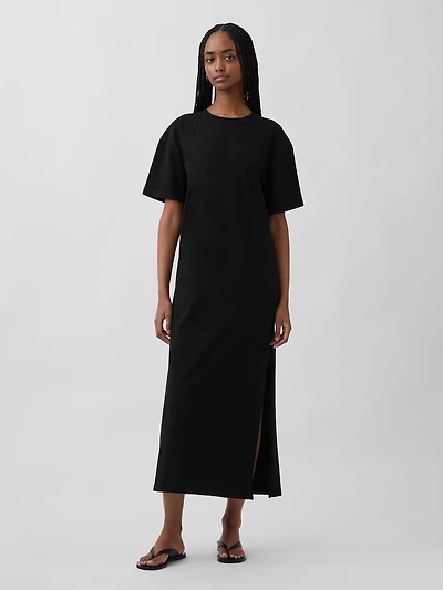 Heavyweight Oversized Maxi T-Shirt Dress