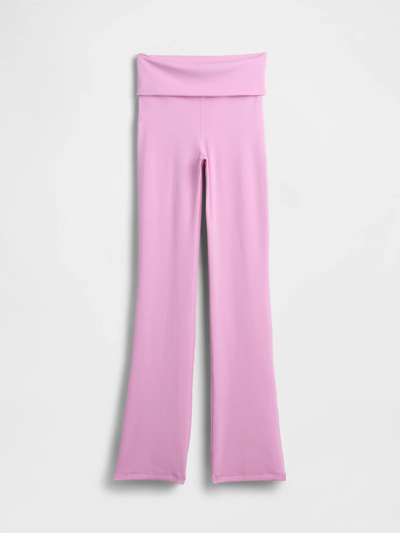 GapFit Smooth Foldover Mini Flare Leggings